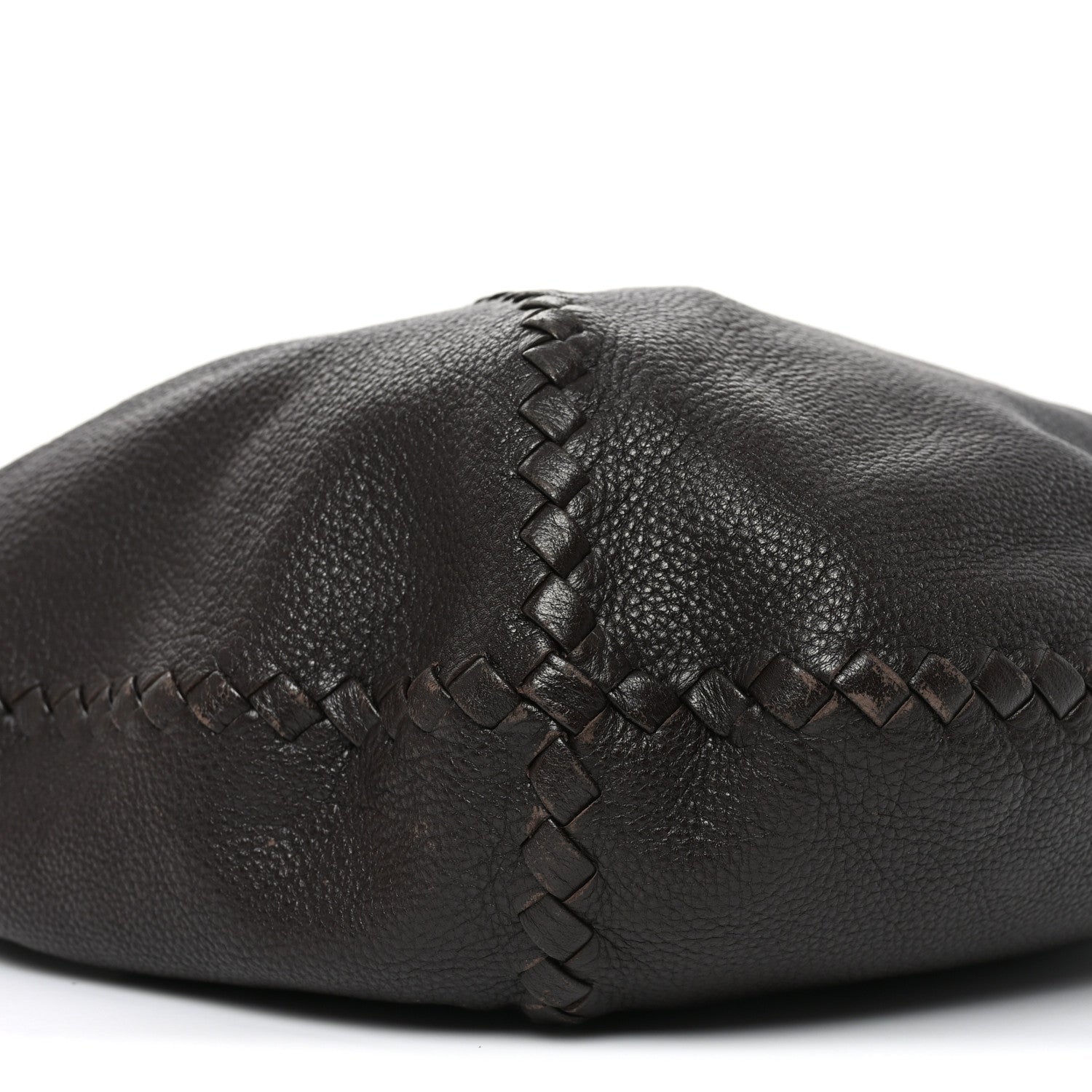 Cervo Deerskin Large Hobo Ebano