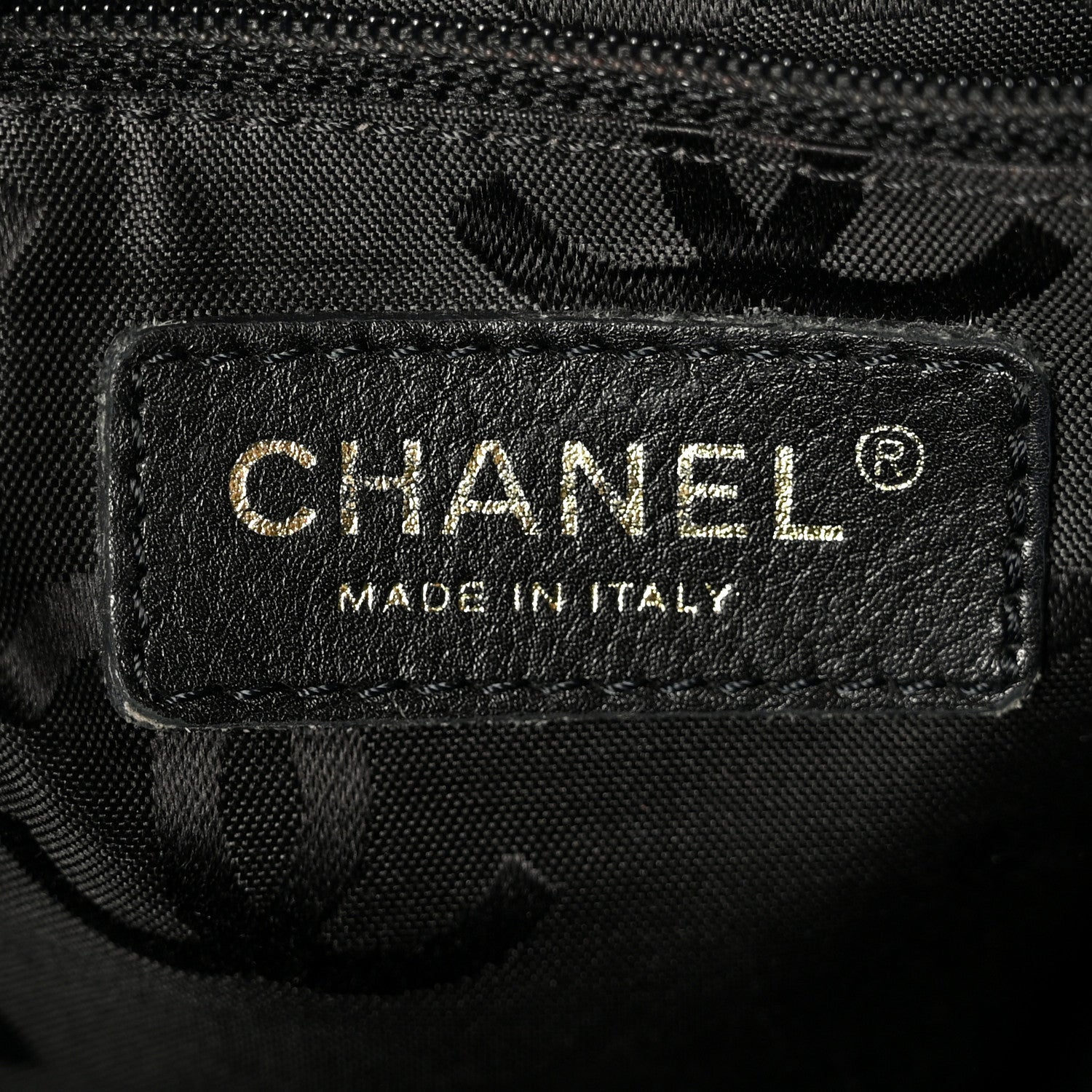 Caviar CC Stitched Hobo Black