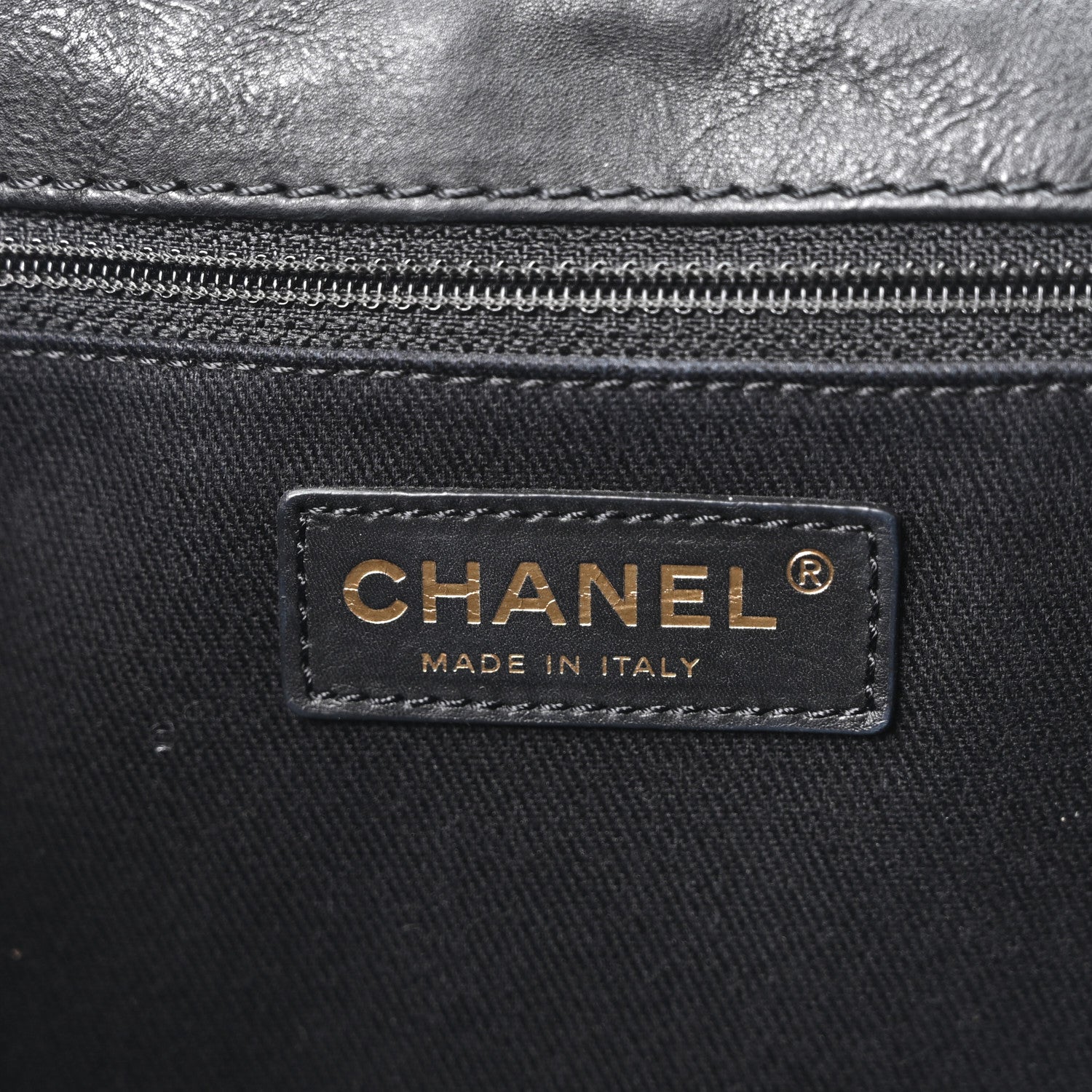Aged Calfskin Quilted 2.55 Reissue Chain Flap  Black