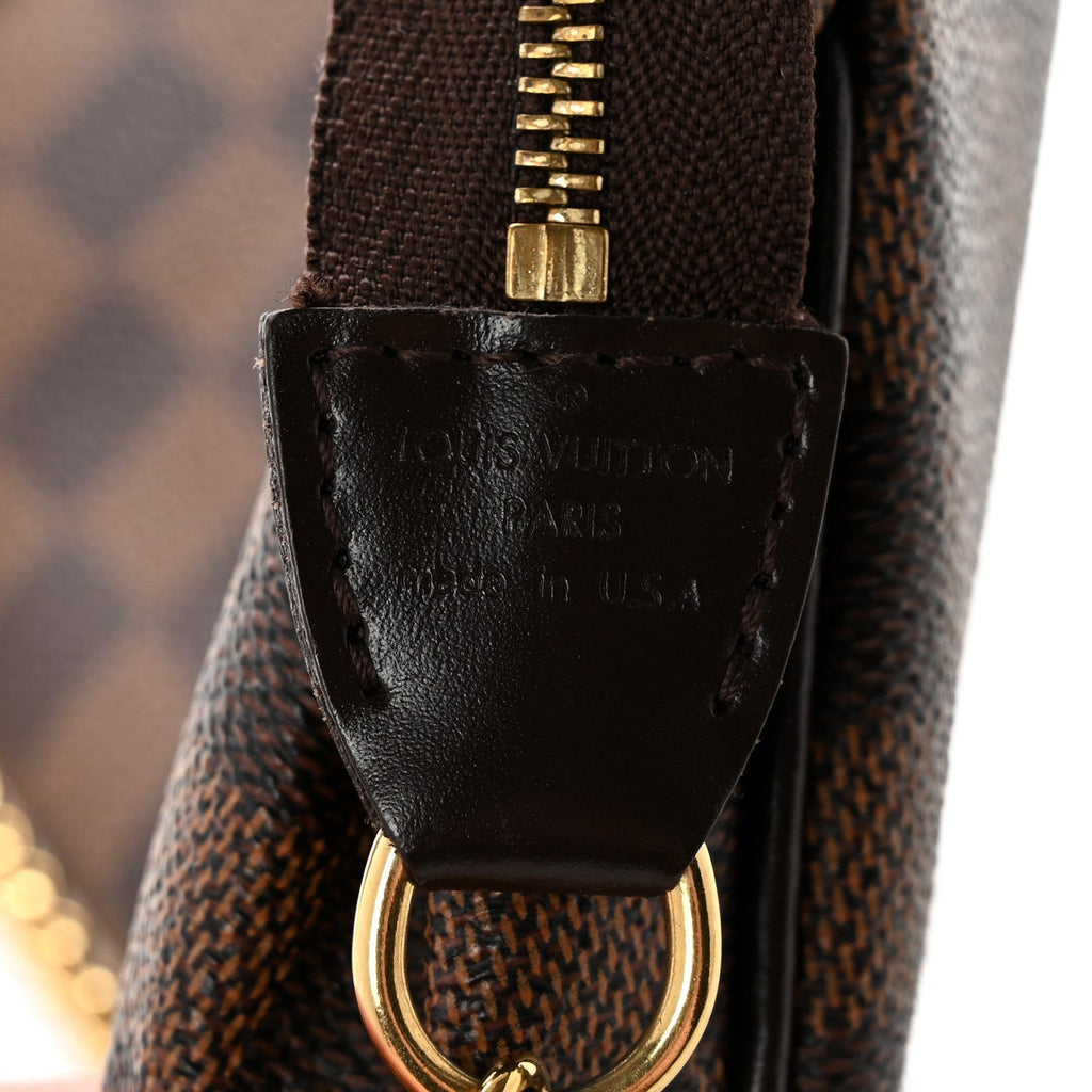 Damier Ebene Eva Clutch