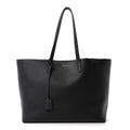 Calfskin Large Shopping Tote Black