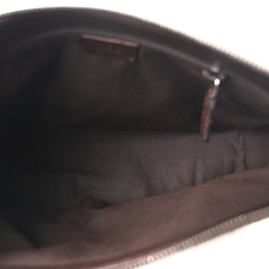 Monogram Joy Messenger Bag Dark Brown