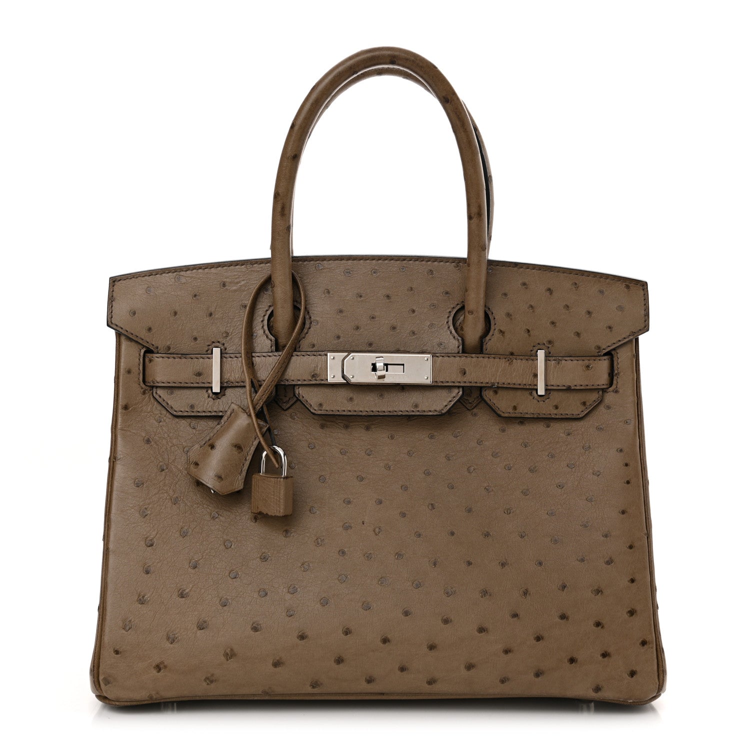 Ostrich Birkin 30 Mousse
