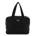 Tessuto Nylon Shoulder Bag  Black
