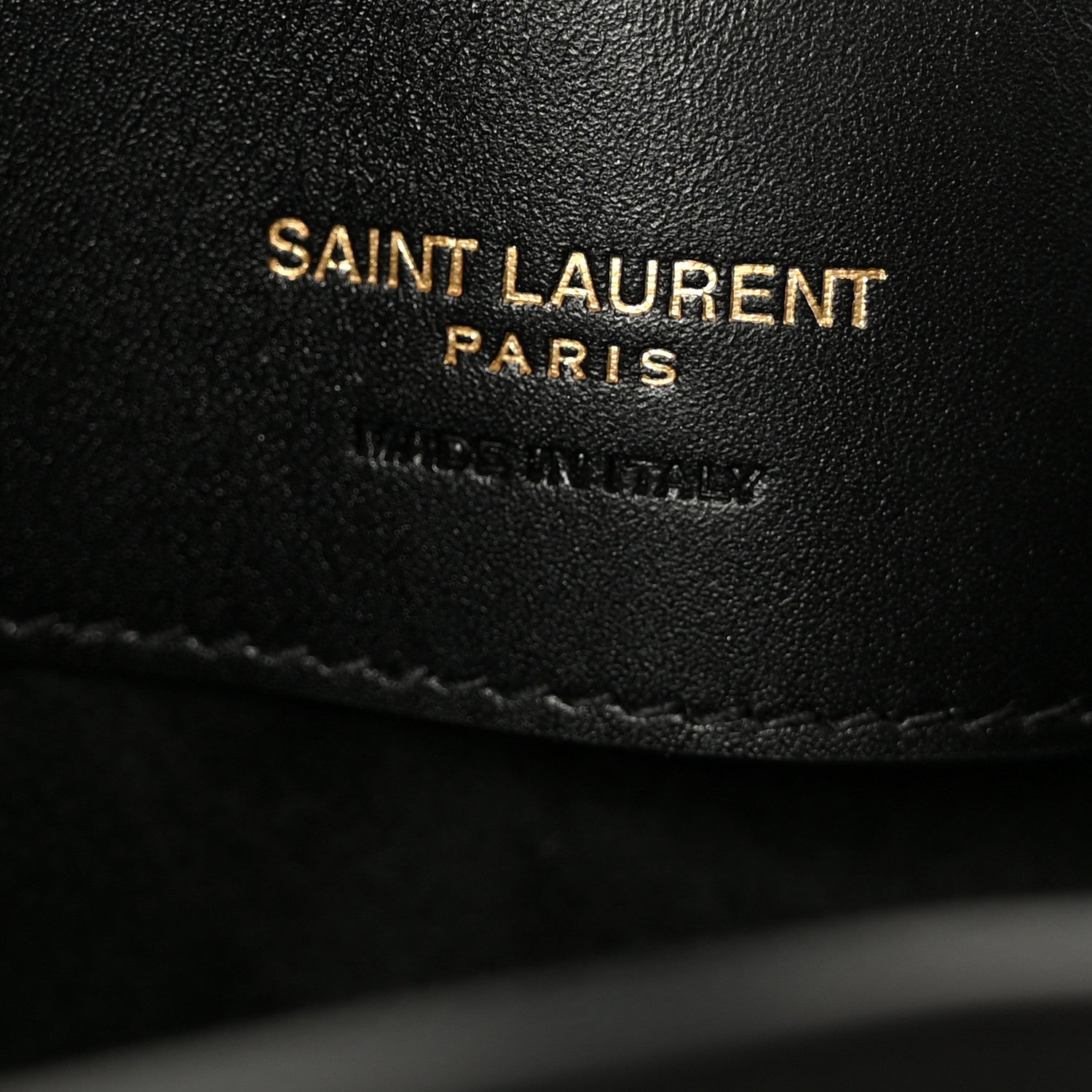 Shiny Calfskin Le 37 Mini Bucket Bag Black