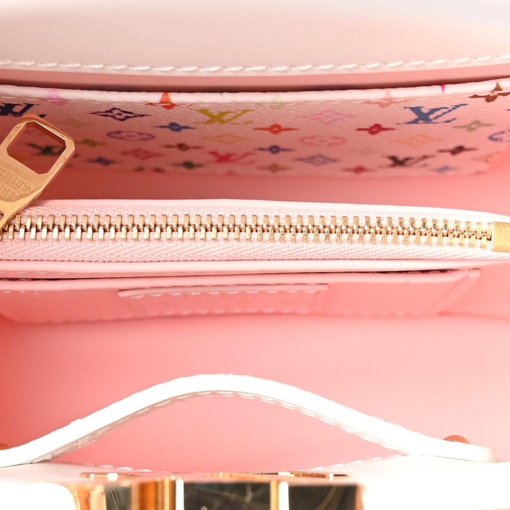 LV X TM Cowhide Mini Capucines Multicolor