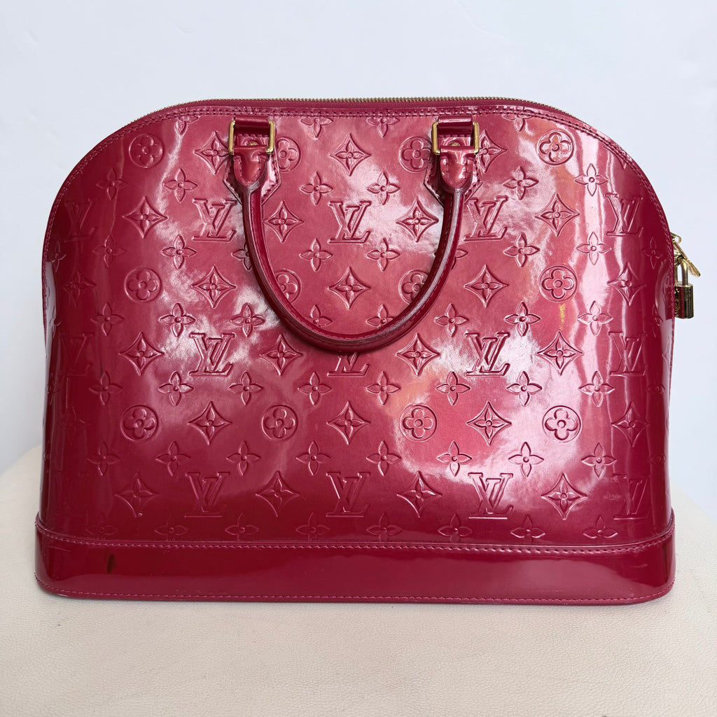 LOUIS VUITTON Vernis Alma MM Pomme D'Amour