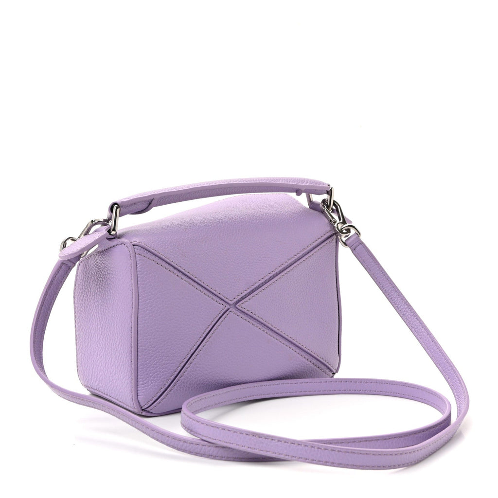 Calfskin Mini Puzzle Bag Light Mauve