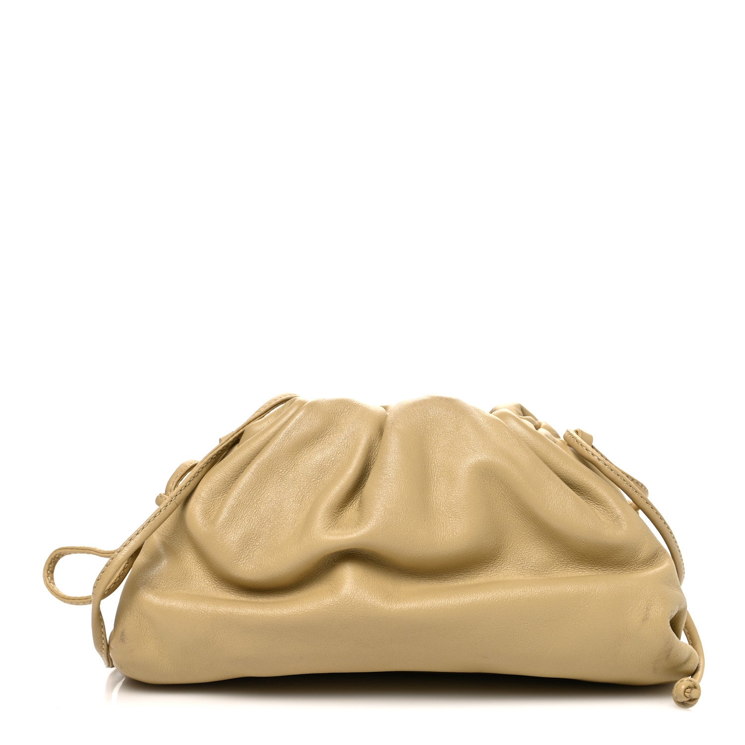 Butter Calfskin The Mini Pouch Almond