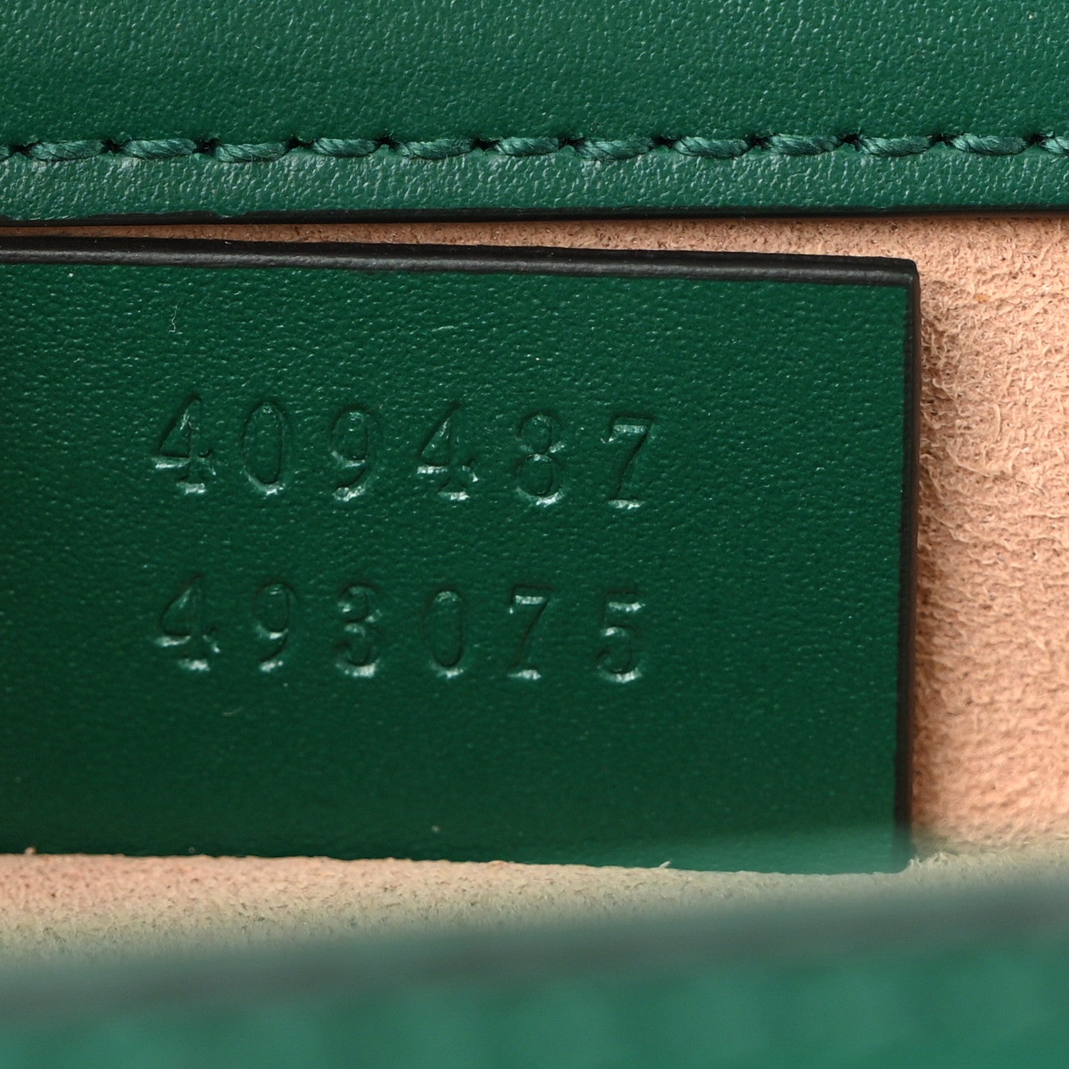 Guccissima Small Padlock Shoulder Bag Emerald