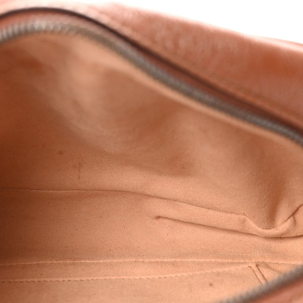 Glazed Calfskin Matelasse Diagonal Small GG Marmont Chain Shoulder Bag Cuir