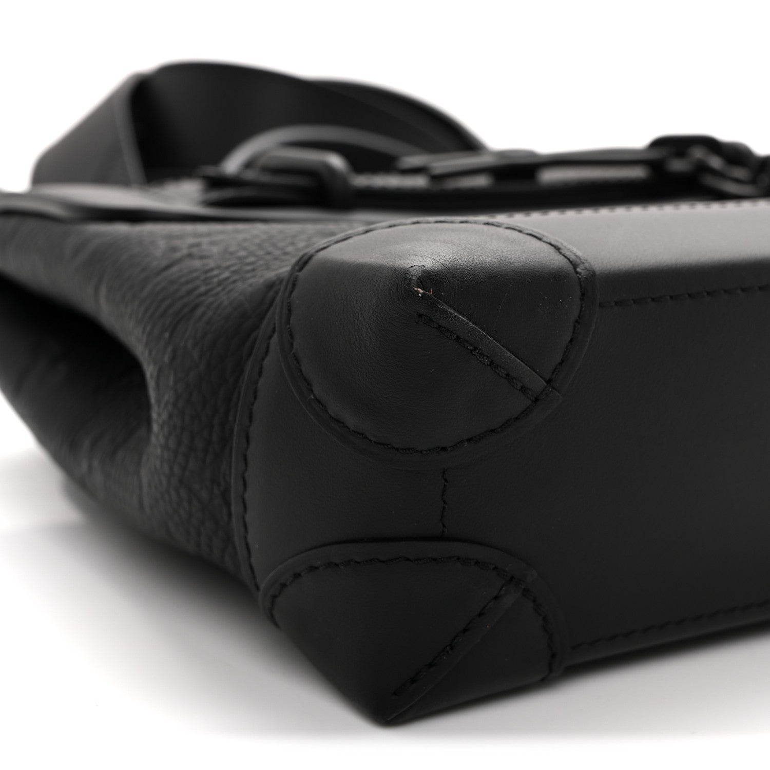 Taurillon Monogram Steamer PM NM Black