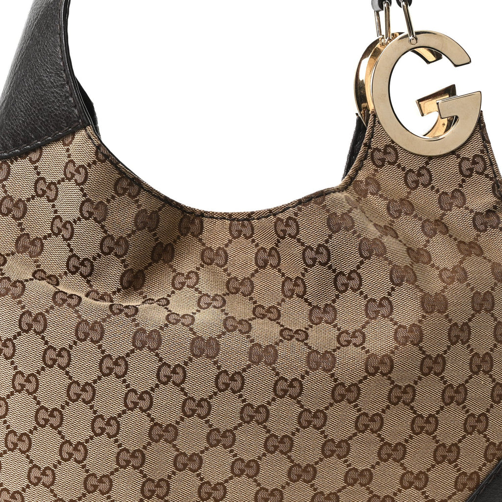 Monogram Medium Charlotte Hobo Brown
