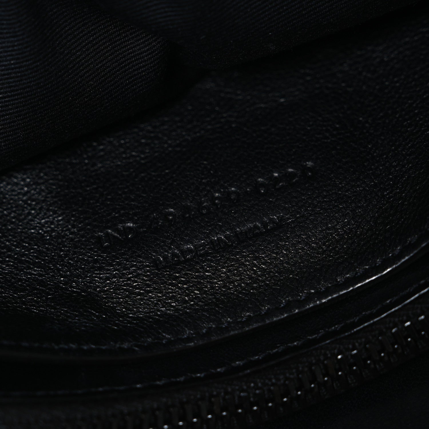 Calfskin Y Quilted Monogram Monochrome Small Loulou Chain Satchel Black