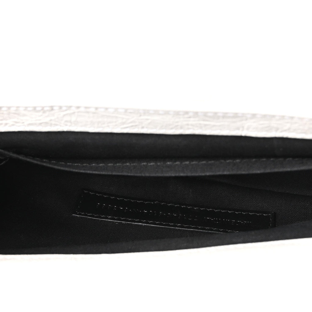 Agneau Arena Small Le Cagole Sling Bag Optic White