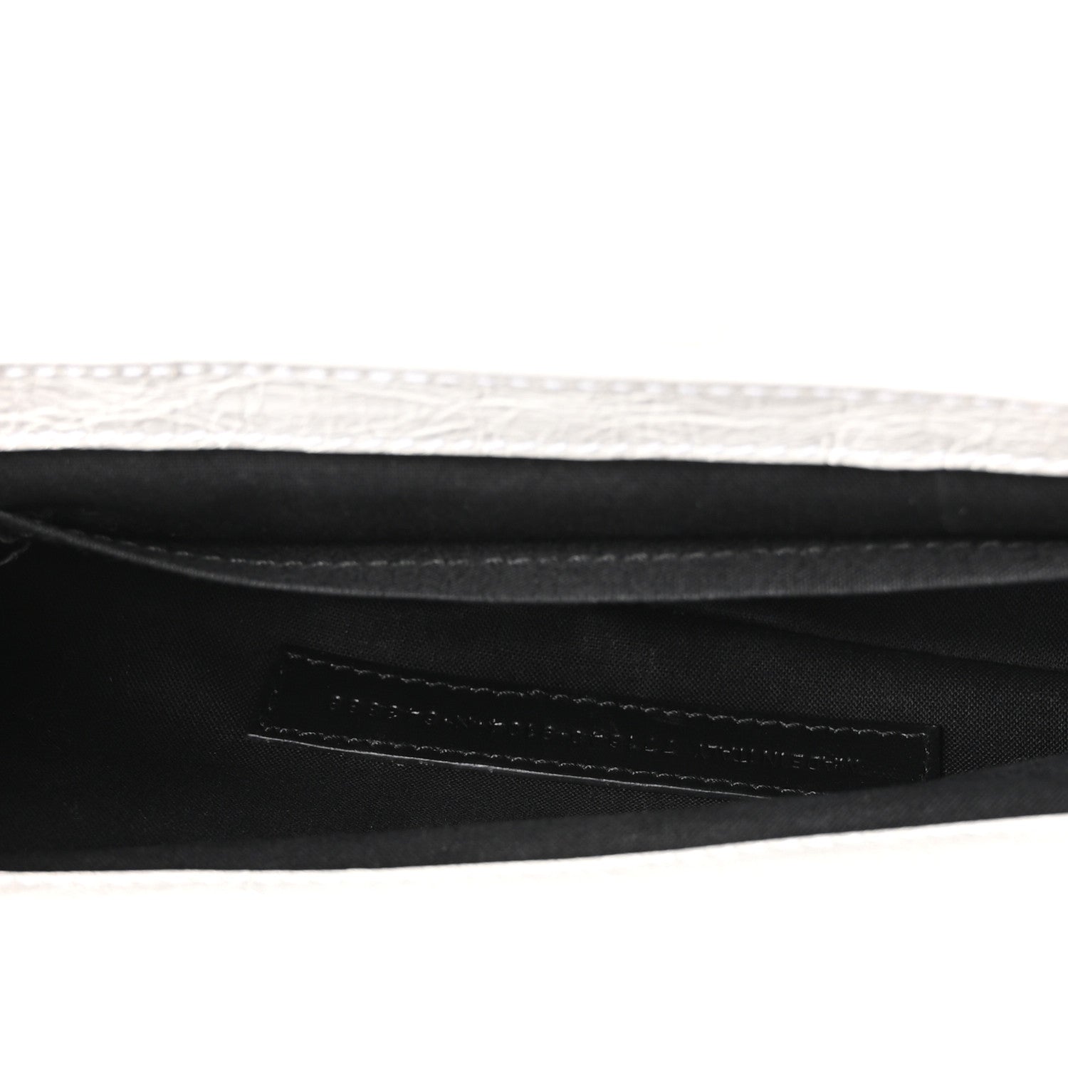 Agneau Arena Small Le Cagole Sling Bag Optic White