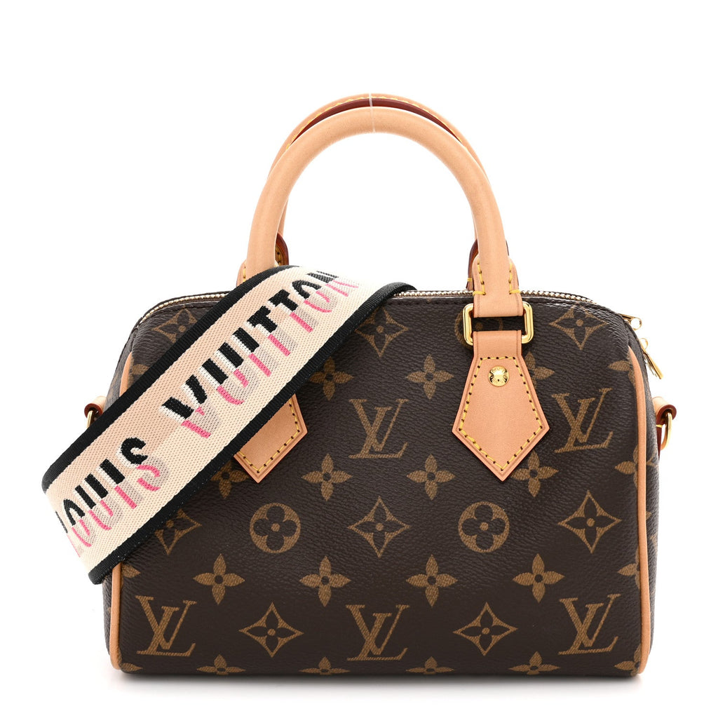 Monogram Speedy Bandouliere 20 Black
