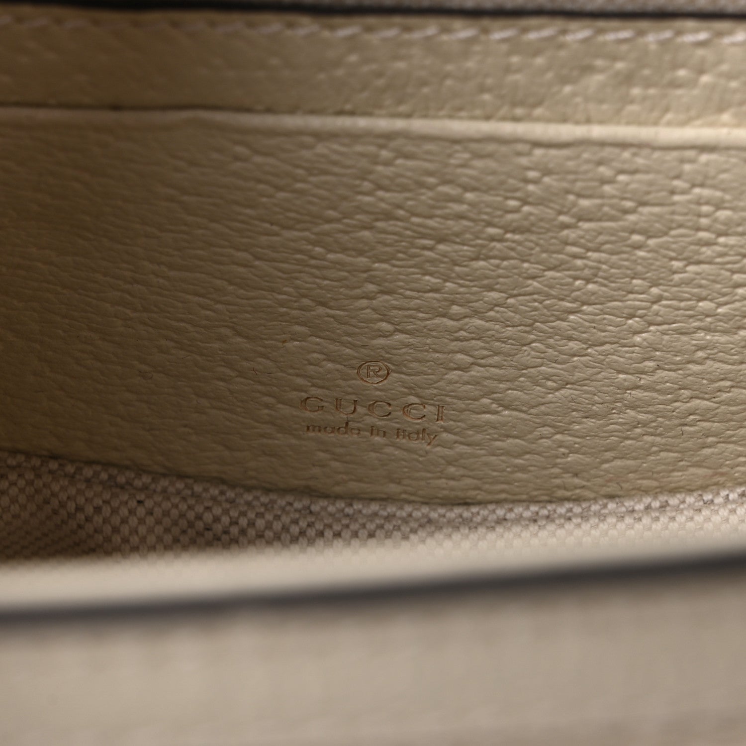 Monogram Jumbo GG Textured Dollar Calfskin Web Small Bamboo 1947 Top Handle Bag Off White