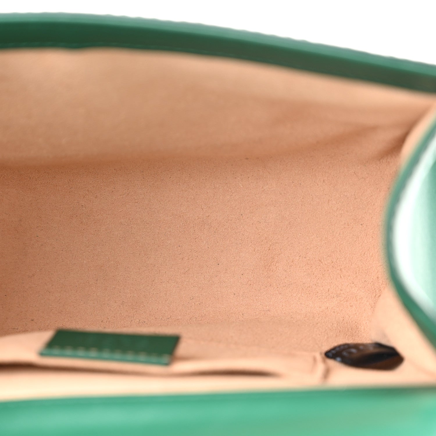 Guccissima Small Padlock Shoulder Bag Emerald