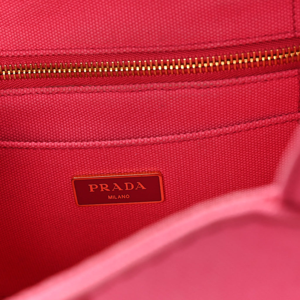 Canapa Small Logo Tote Peonia