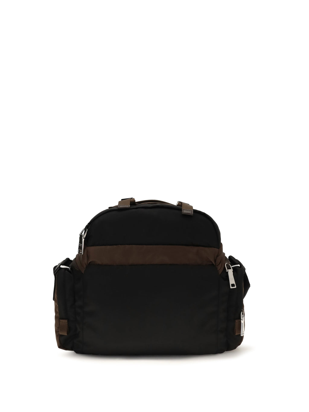 Prada Men Explore Shoulder Bag In Re-Nylon And Leather
