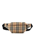 Nylon Vintage Check Medium Sonny Bum Bag Archive Beige Black