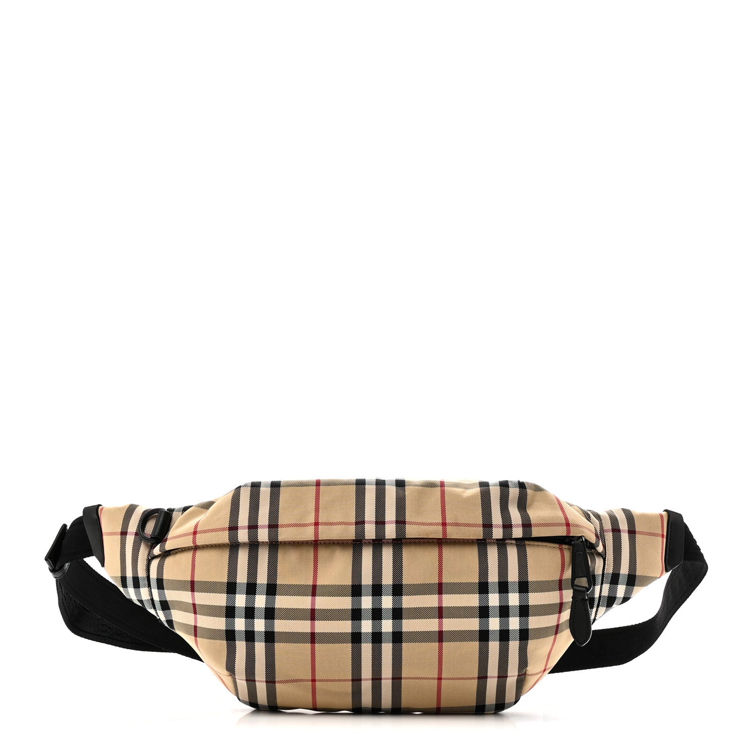 Nylon Vintage Check Medium Sonny Bum Bag Archive Beige Black