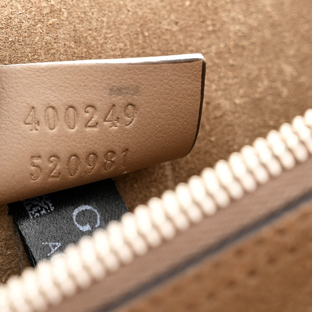 GG Supreme Monogram Small Dionysus Shoulder Bag Taupe