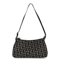 Monogram Shoulder Bag Pochette Black