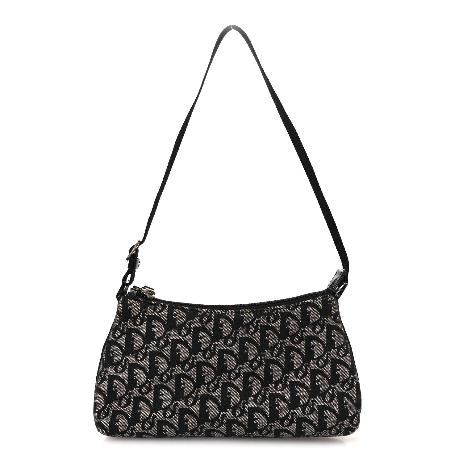 Monogram Shoulder Bag Pochette Black