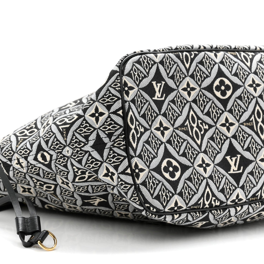 Jacquard Since 1854 Neverfull MM Grey
