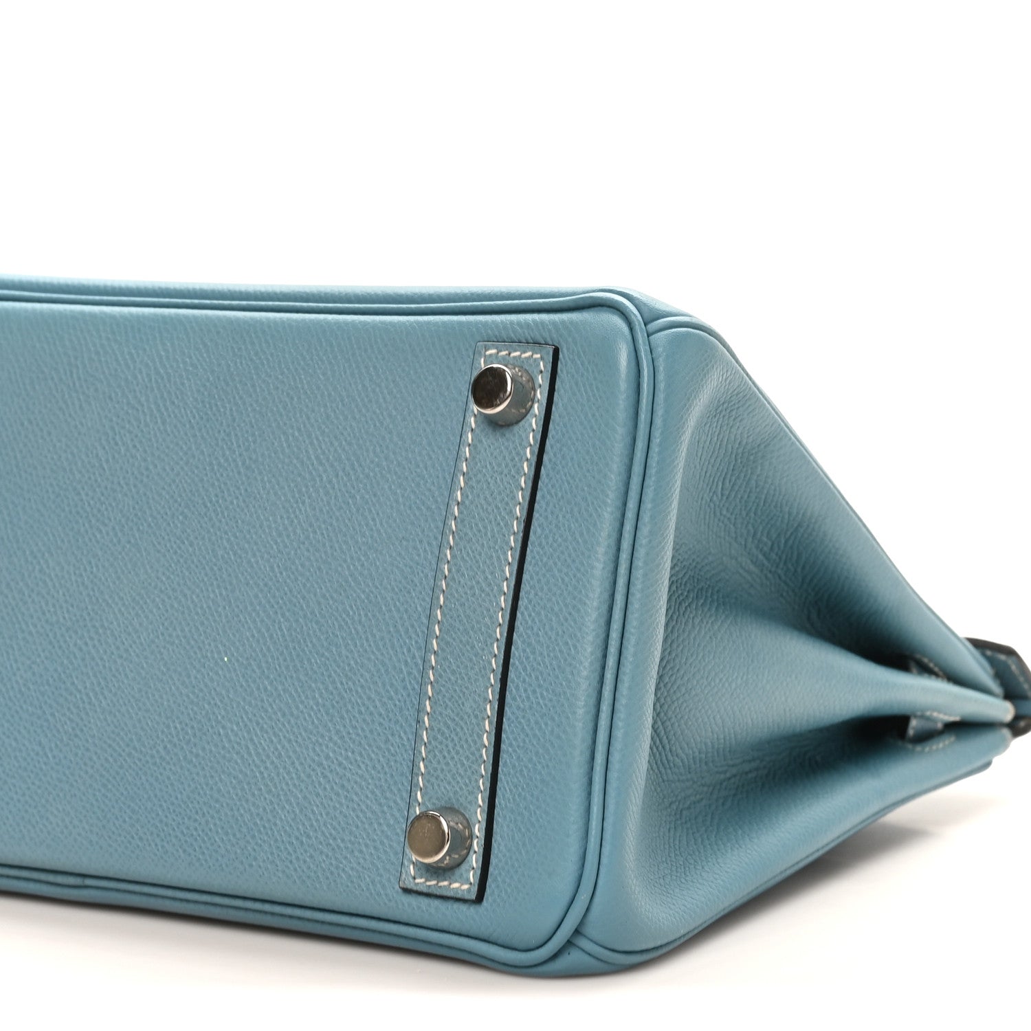 Epsom Birkin 25 Bleu Jean