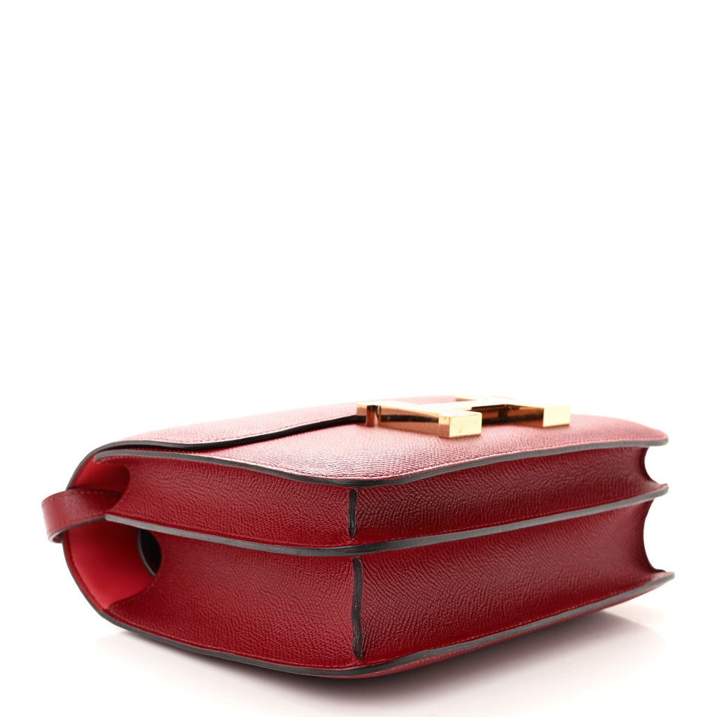 Epsom Enamel Constance 24 Rouge Grenat