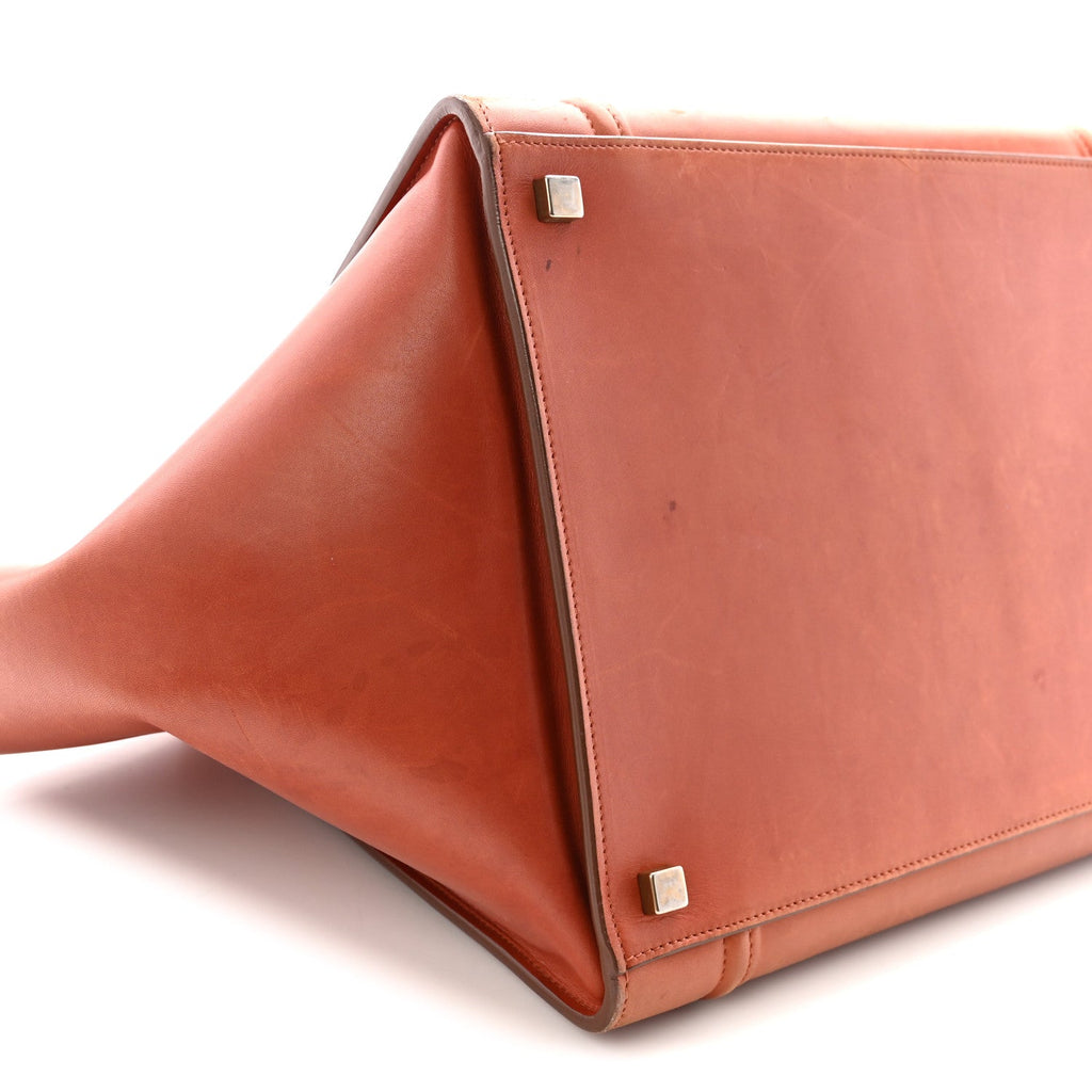 Natural Calfskin Medium Phantom Luggage Brick