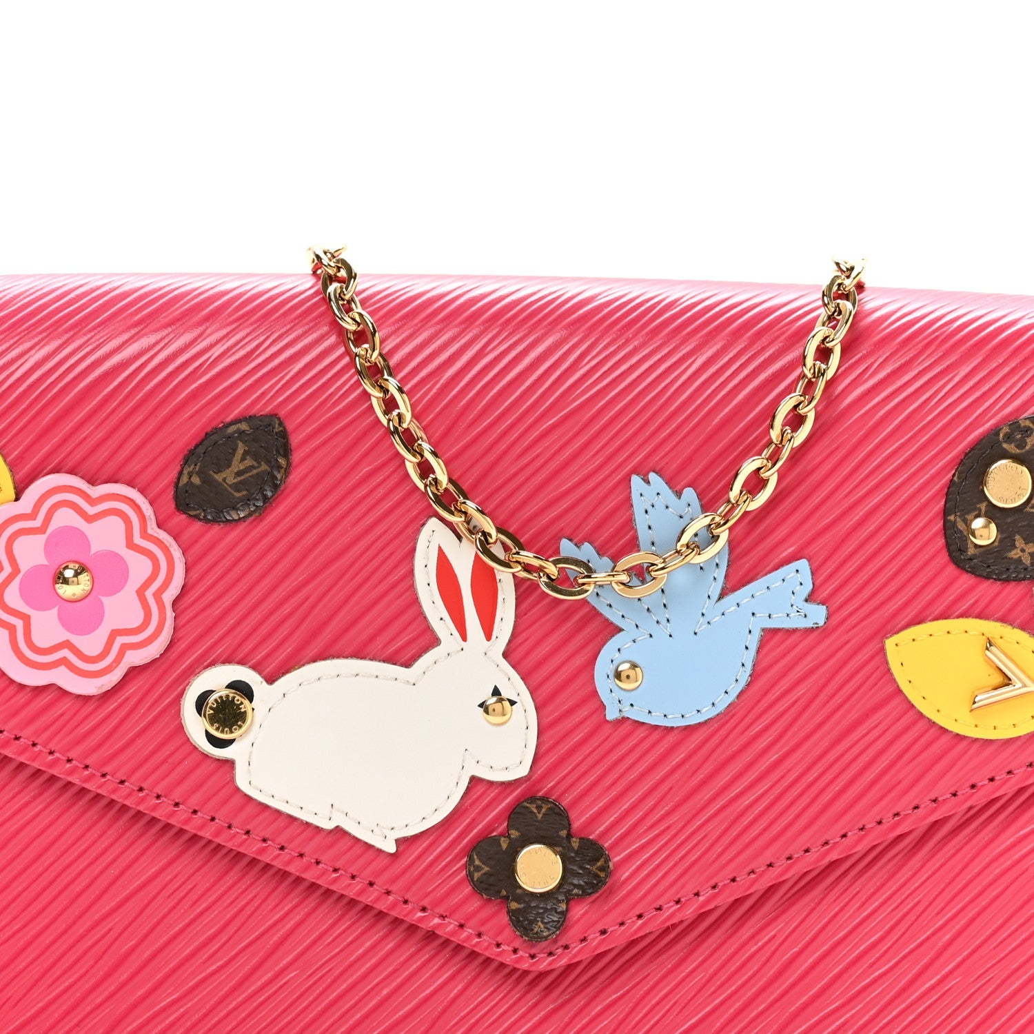 Epi Easter Bunny Bird Pochette Felicie