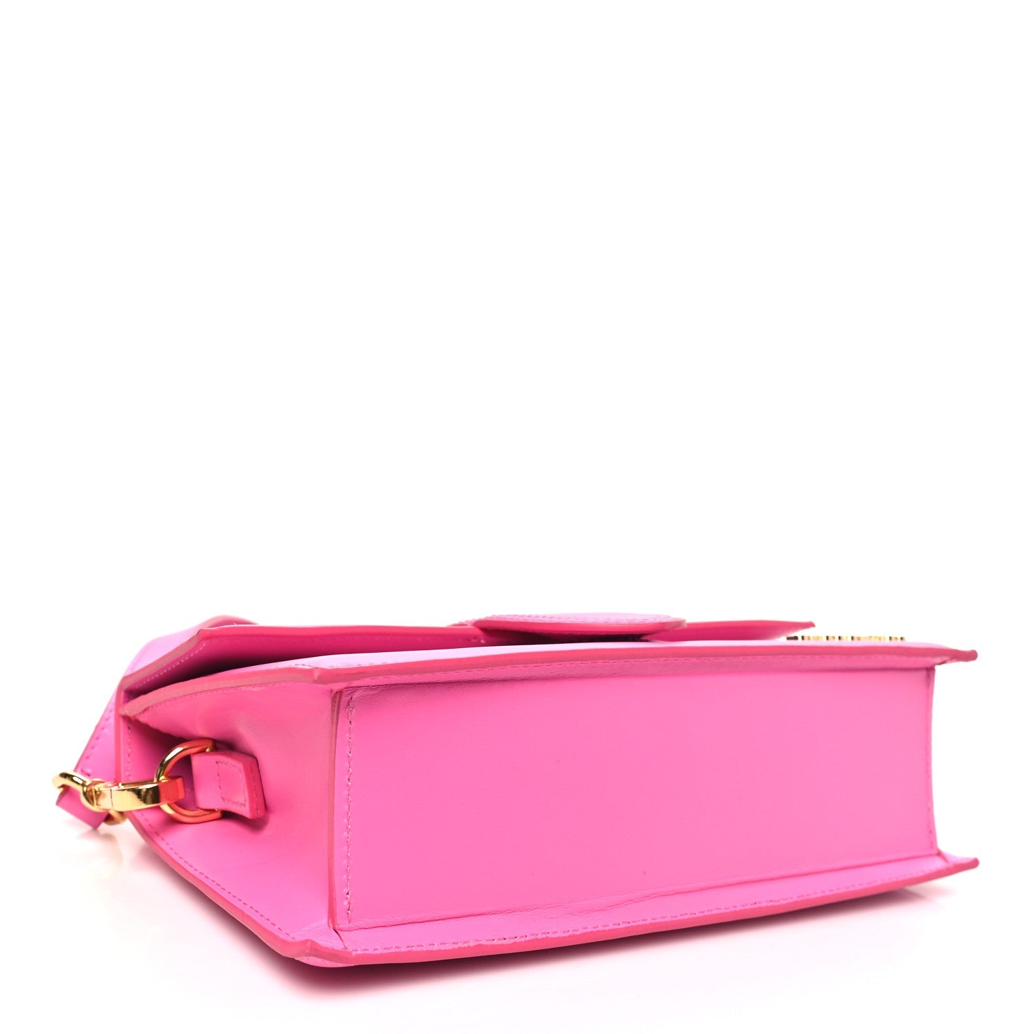 Smooth Calfskin Le Grand Bambino Neon Pink