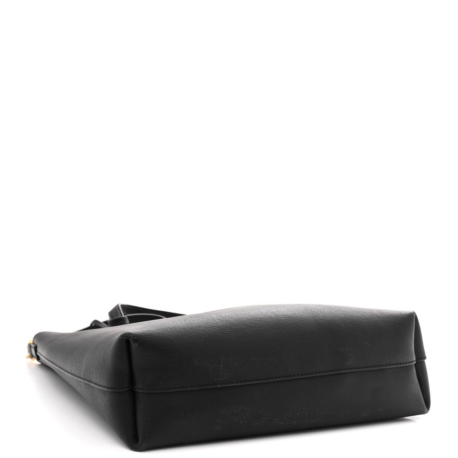 Calfskin Toy Shopping Tote Black