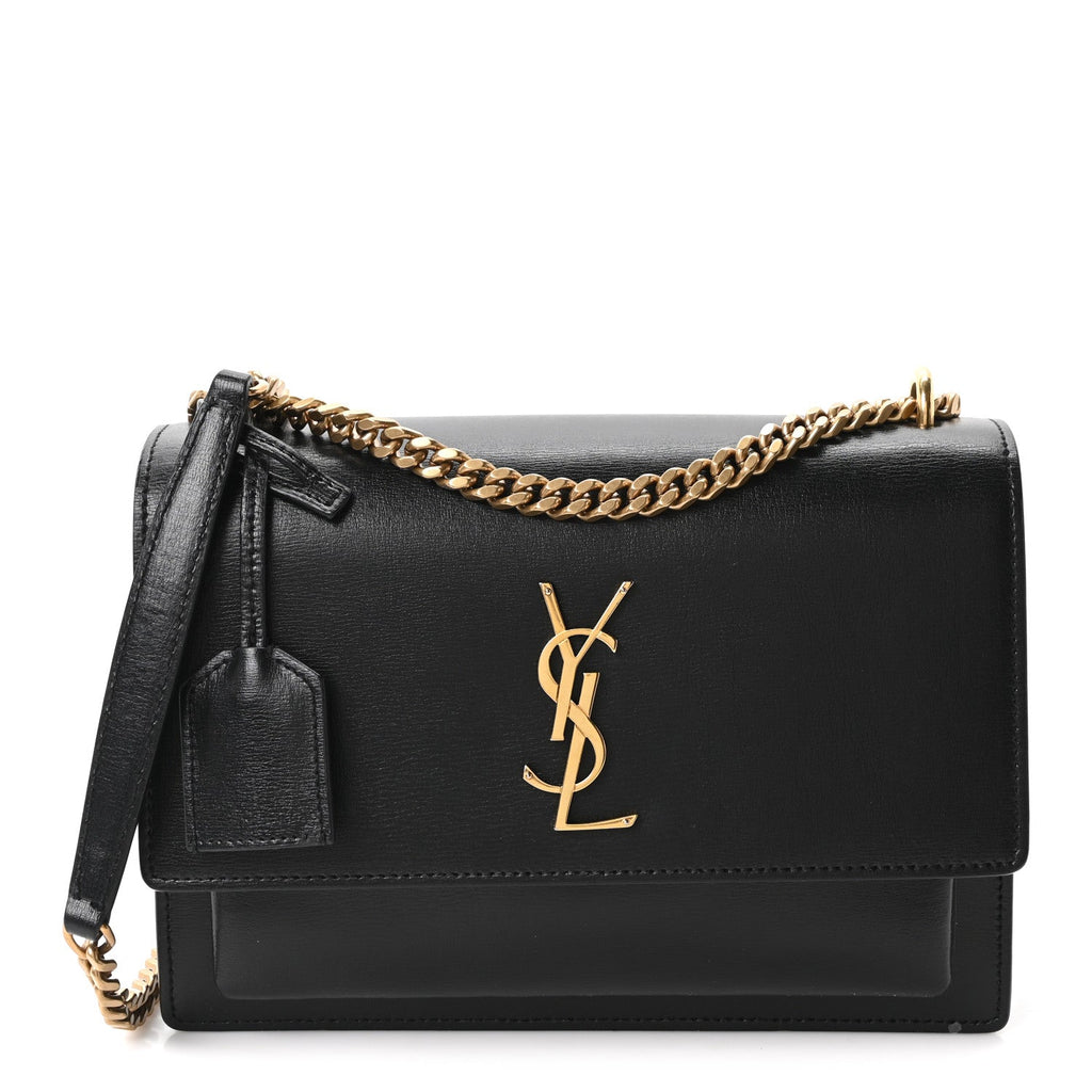Calfskin Medium Monogram Sunset Black
