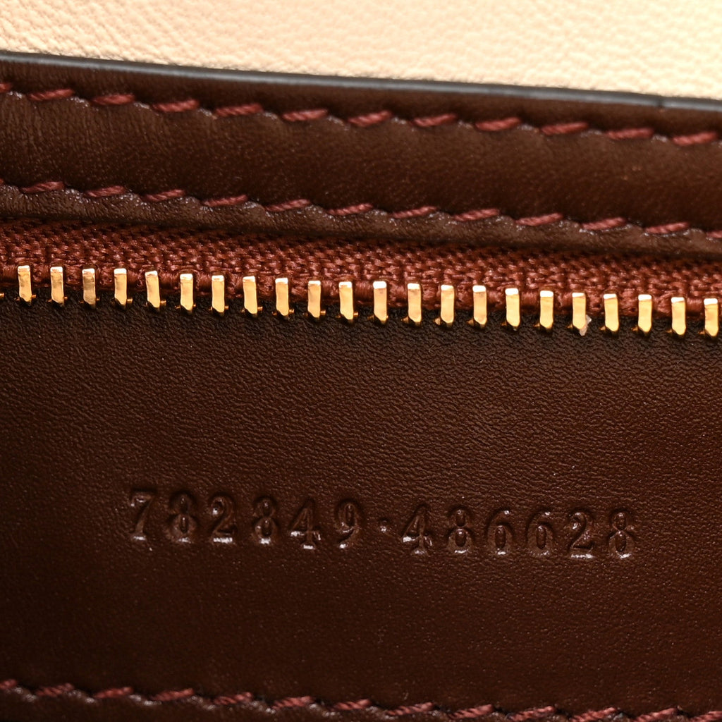 Ancora Calfskin Small Jackie Shoulder Bag Sweet Chestnut
