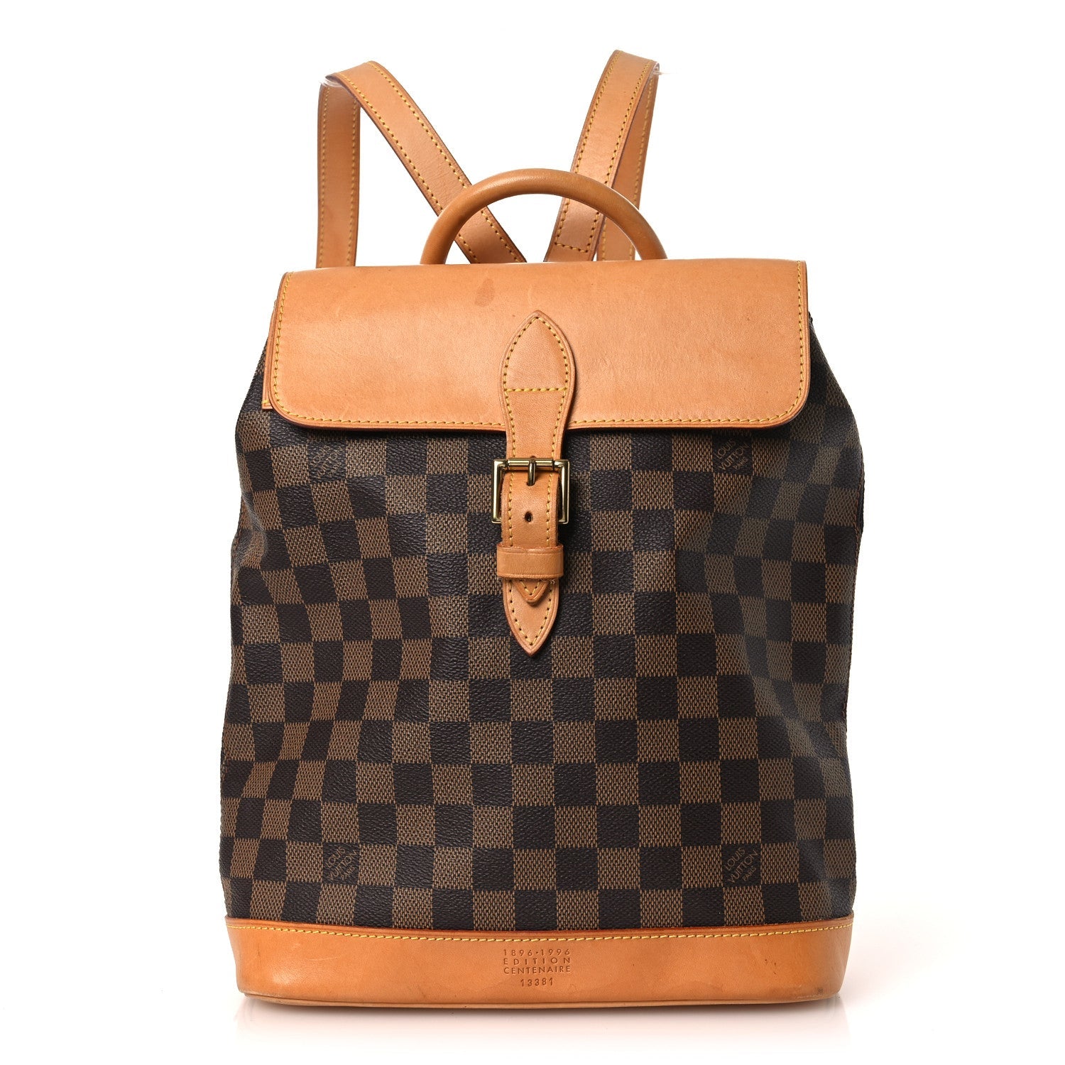 Damier Ebene Soho Centenaire Backpack