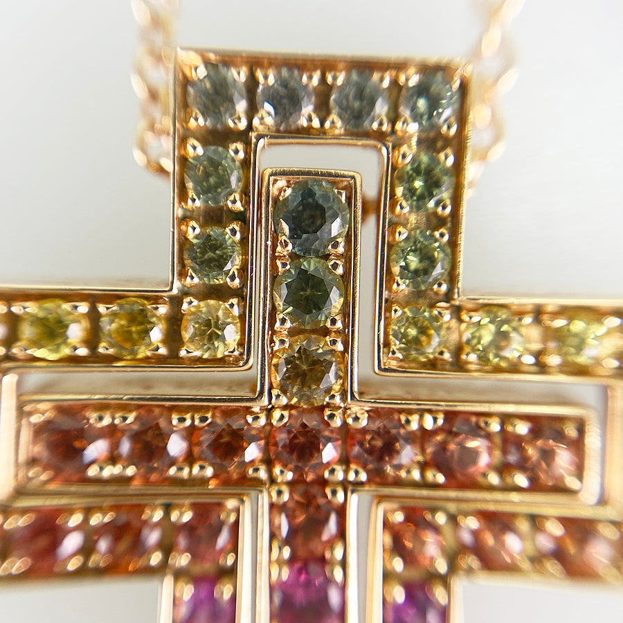 Damiani Belle Epoque M Rainbow Necklace