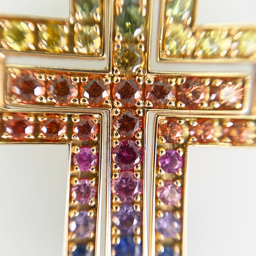 Damiani Belle Epoque M Rainbow Necklace
