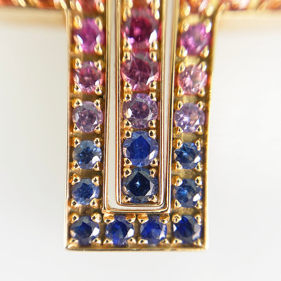 Damiani Belle Epoque M Rainbow Necklace