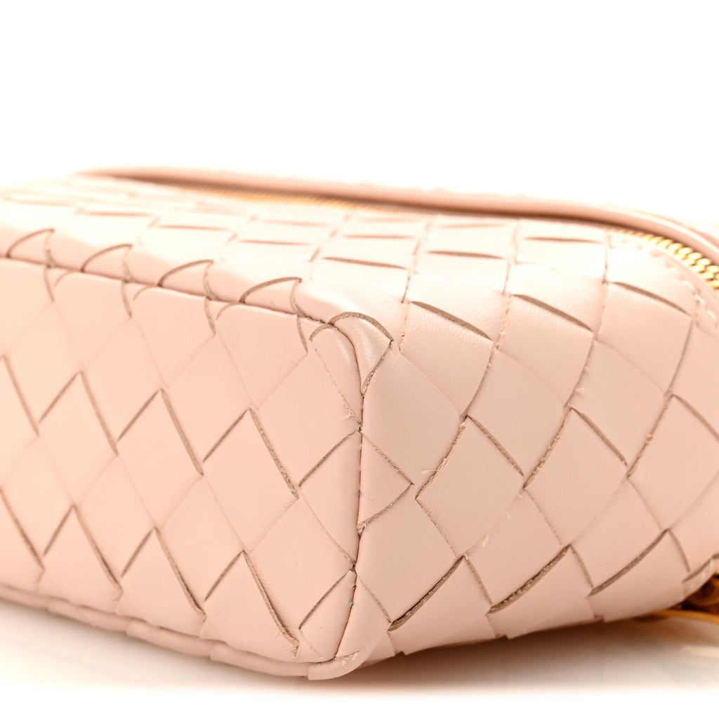 Calfskin Intrecciato Bang Bang Vanity Case Cameo