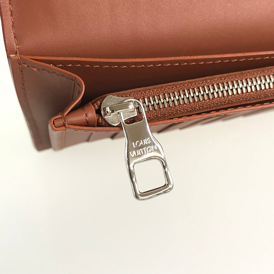 LOUIS VUITTON Epi Portefeuille Brazza NM M82631 Long wallet bifold