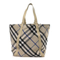 Jacquard Check Festival Tote Lichen