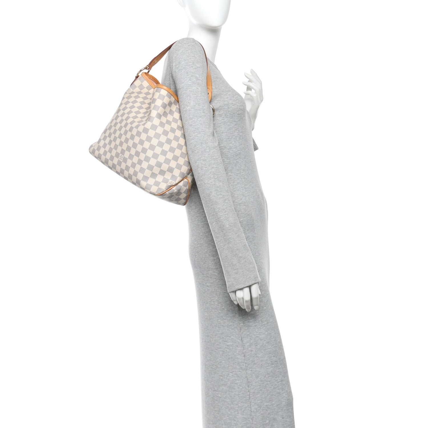 Damier Azur Delightful PM Rose Ballerine