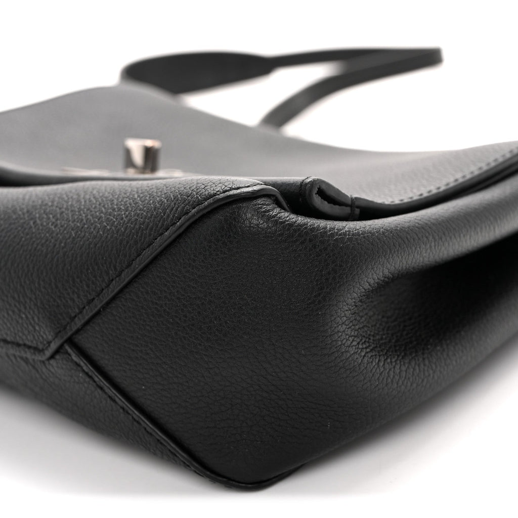 Calfskin Lockme II Chain Bag BB Black