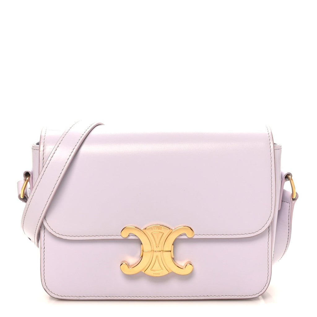 Shiny Calfskin Teen Triomphe Light Lavender