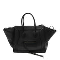 Grained Calfskin Medium Phantom Luggage Black
